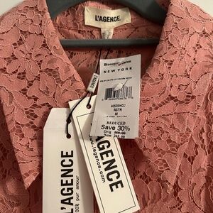 L’Agence Lace Blouse